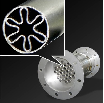 다엽형 이중관식 다관식 열교환식