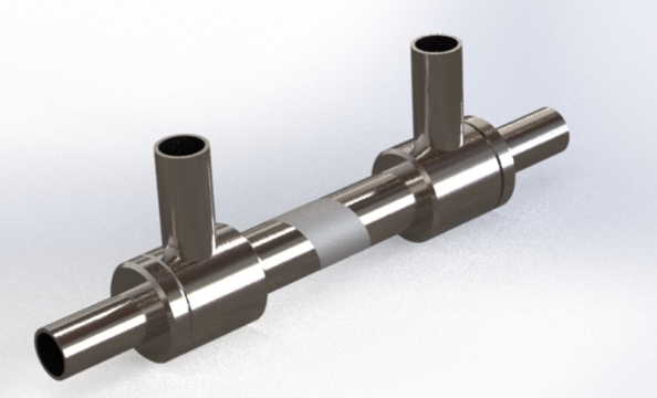 SCF튜브 표준사양 다엽형 이중관식 열교환기